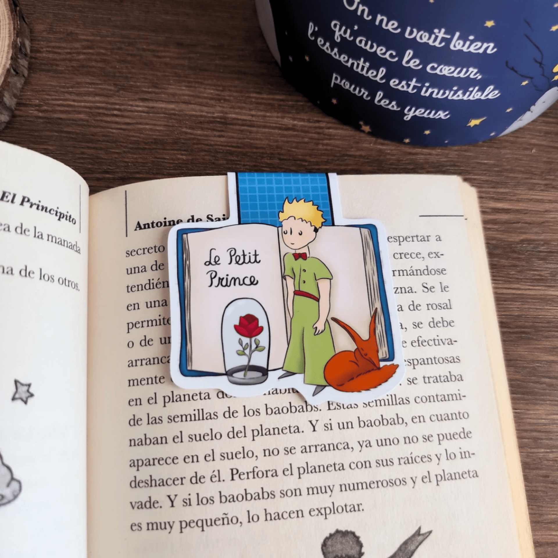 Marcapáginas El principito - 2